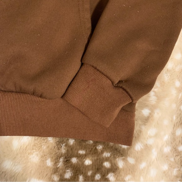 Brown Zip-Up Hoodie - Picture 5 of 8